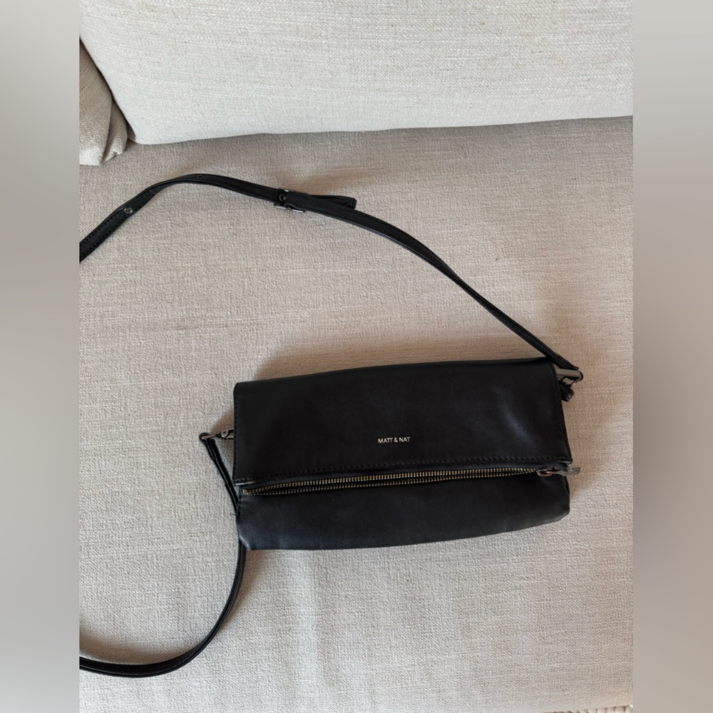 Matt & Nat foldover Crossbody Bag
